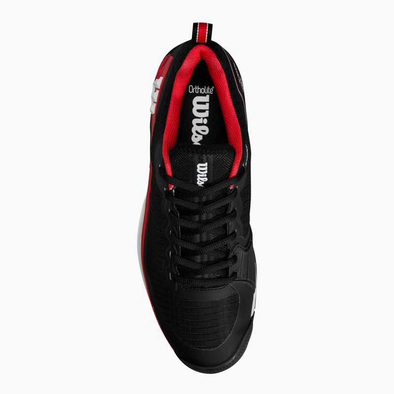 Pánska tenisová obuv Wilson Rush Pro 4.5 Clay black/ infrared/ white 6