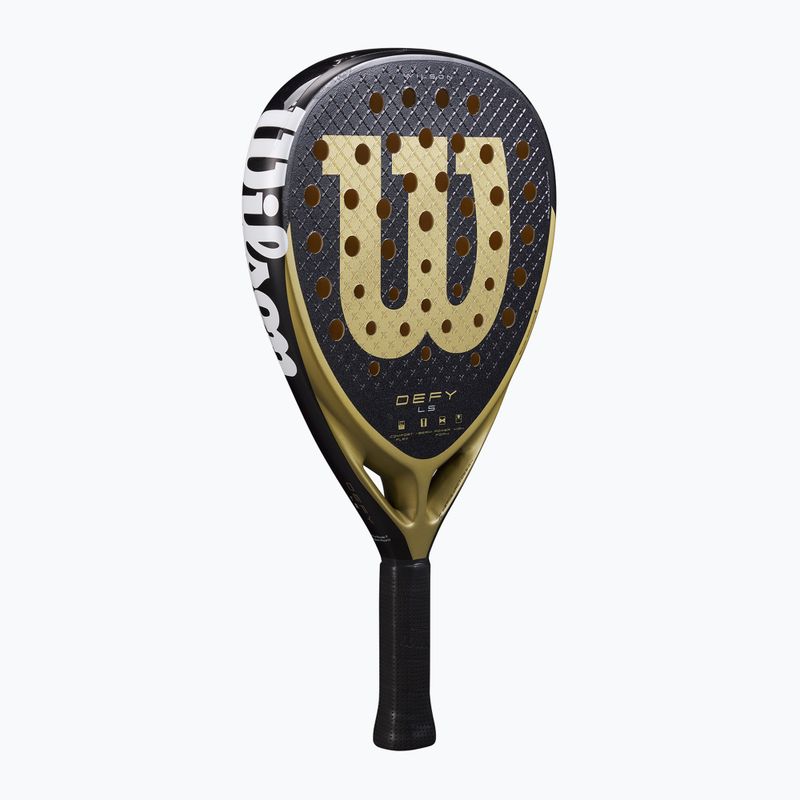 Raketa na padel Wilson Defy LS black/ gold 2