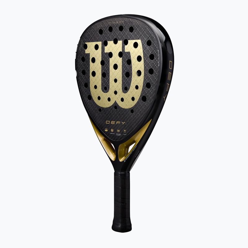 Raketa na padel Wilson Defy V1 black/ gold 3