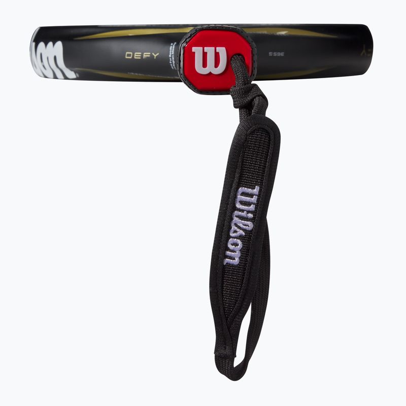 Raketa na padel Wilson Defy V1 black/ gold 7
