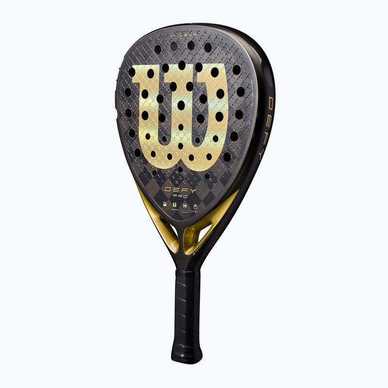 Raketa na padel Wilson Defy Pro V1 black/gold 3