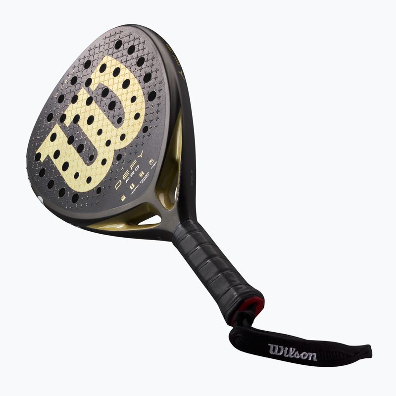 Raketa na padel Wilson Defy Pro V1 black/gold 5