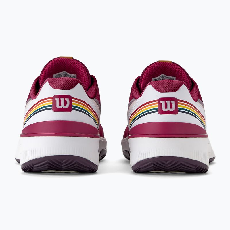 Dámska tenisová obuv Wilson Intrigue Pro Clay W RG beaujolais/white/plum perfect 8