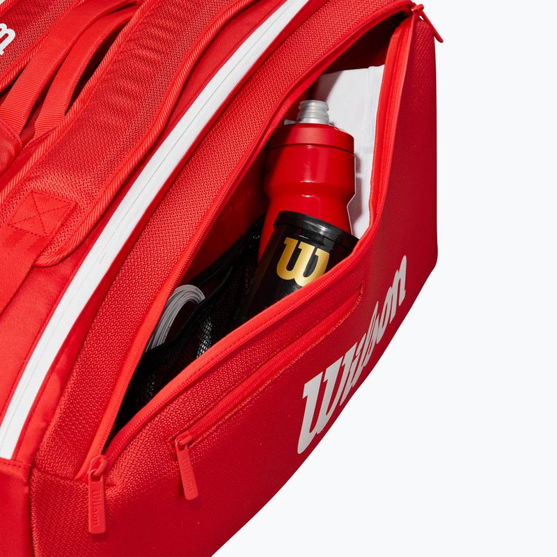 Tenisová taška Wilson Super Tour Red 9PK red 9