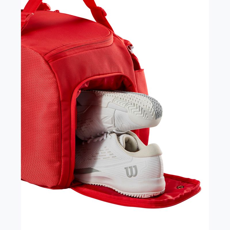 Tenisová taška Wilson Super Tour Red Small Duffel black 4