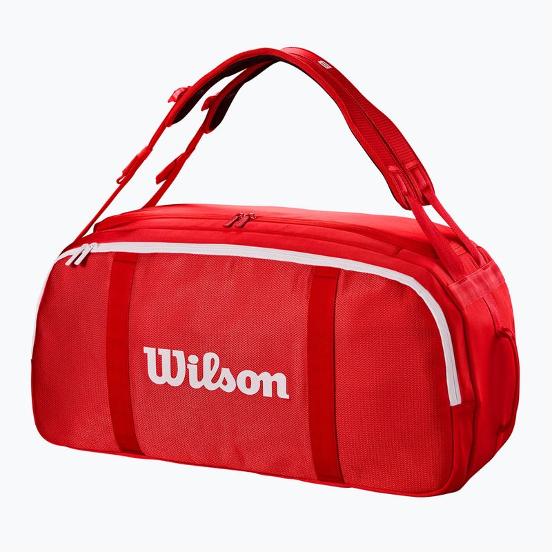 Tenisová taška Wilson Super Tour Red Coaches Duffel red 3