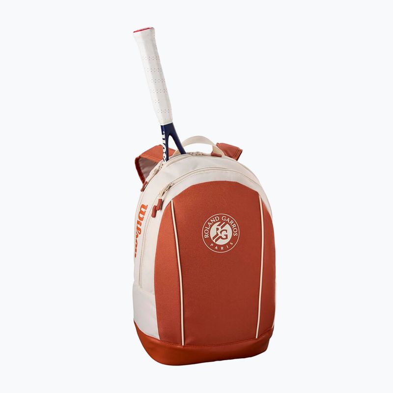 Tenisový batoh Wilson Roland Garros Team 2025 cream/clay 2