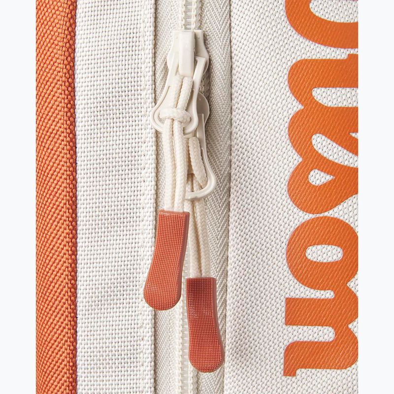 Tenisový batoh Wilson Roland Garros Team 2025 cream/clay 5