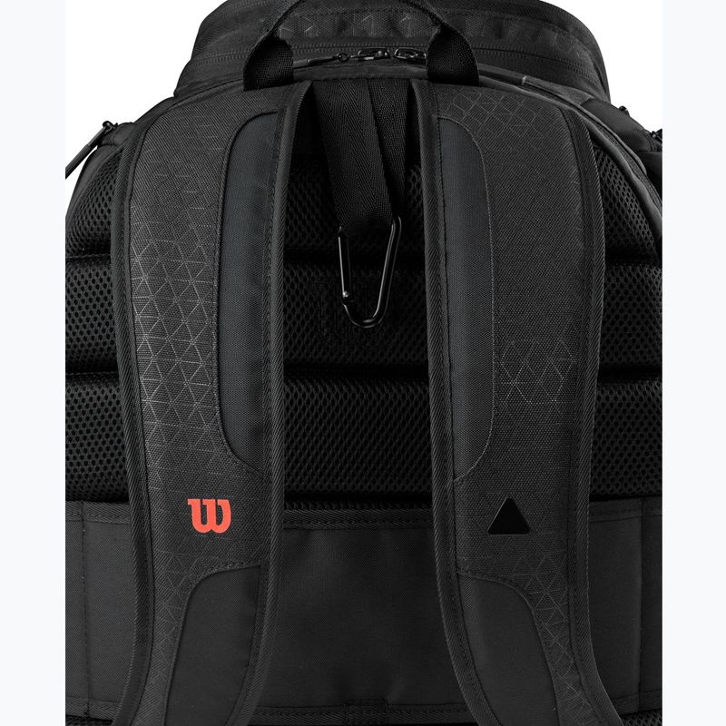 Tenisový batoh Wilson Clash V3 Super Tour black/ infrared 5