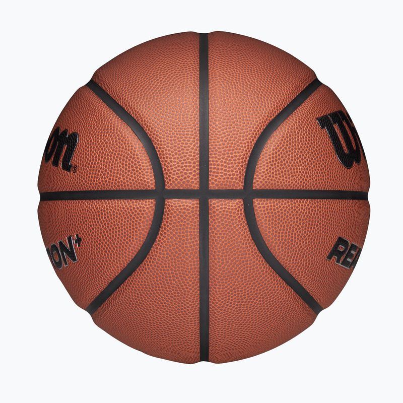 Basketbalová lopta Wilson Reaction Pro brown/silver veľkosť 7 4