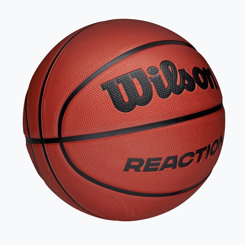 Basketbalová lopta Wilson Reaction brown veľkosť 7 2