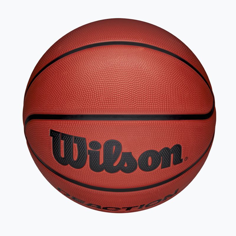 Basketbalová lopta Wilson Reaction brown veľkosť 7 5