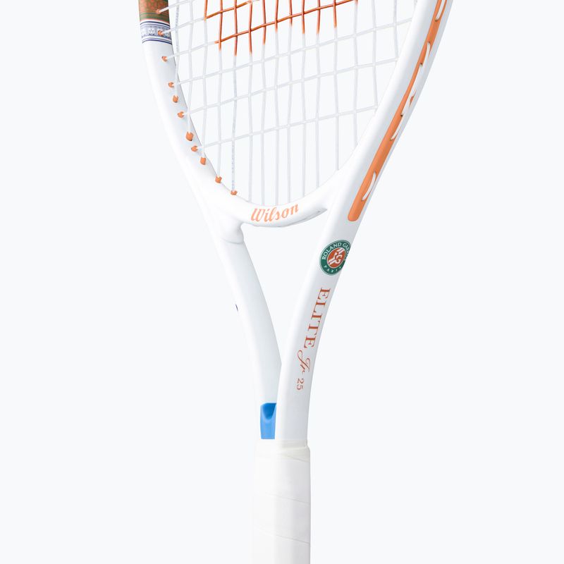 Detská tenisová raketa Wilson Roland Garros Elite Jr 25 navy/orange 4