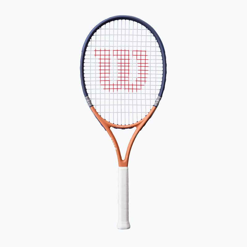 Detská tenisová raketa Wilson Roland Garros Elite Comp Jr 26 navy/orange