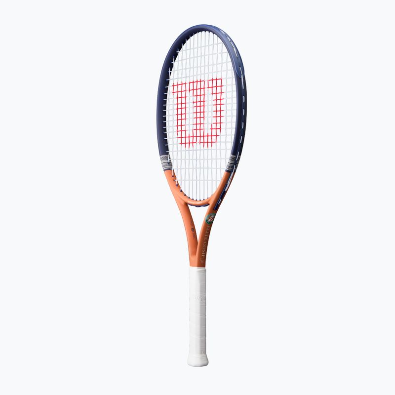 Detská tenisová raketa Wilson Roland Garros Elite Comp Jr 26 navy/orange 3