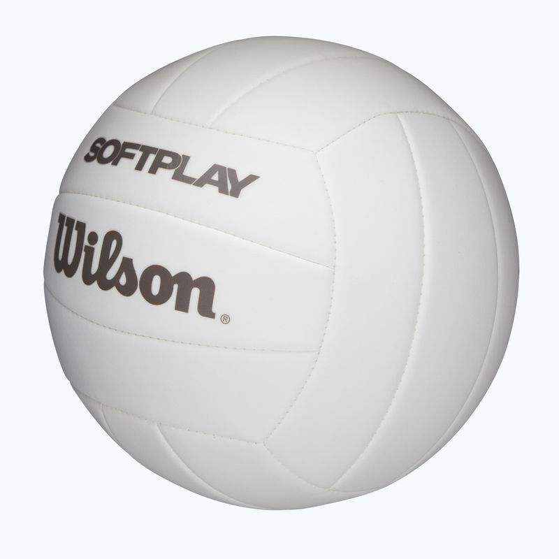 Volejbalová lopta Wilson Soft Play white veľkosť 5 3
