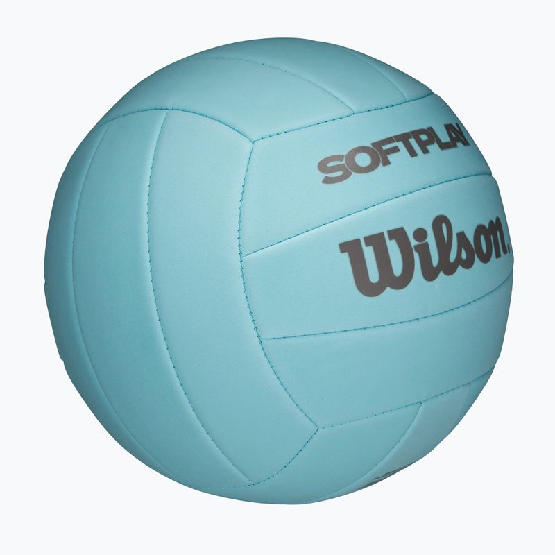 Volejbalová lopta Wilson Soft Play blue veľkosť 5 2