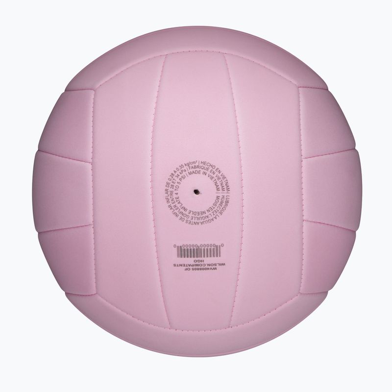 Volejbalová lopta Wilson Soft Play pink veľkosť 5 5