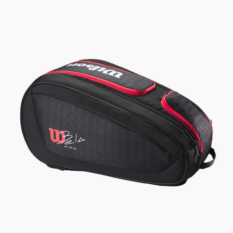 Taška na padel Wilson Bela V3 black/red 2