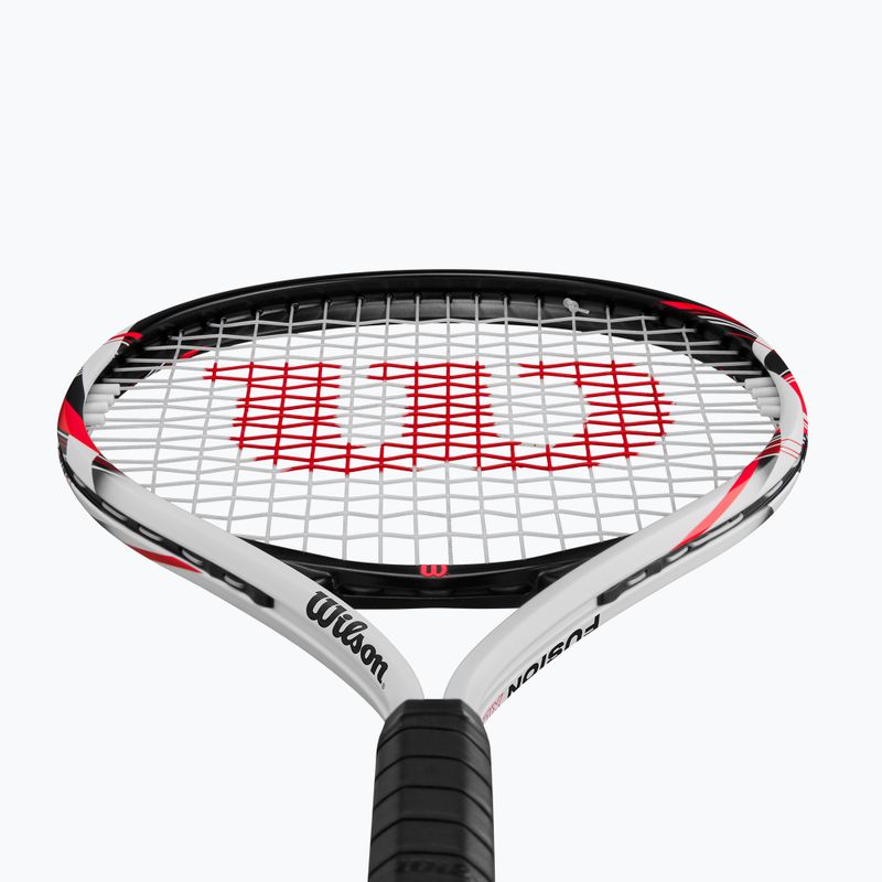 Tenisová raketa Wilson Fusion XL white/black 4