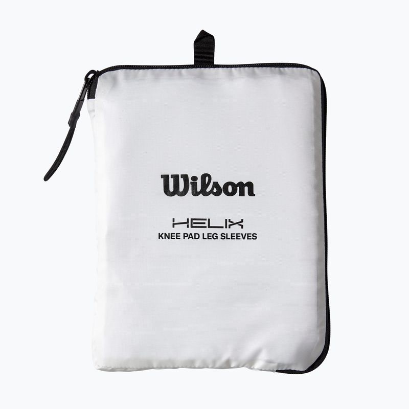 Volejbalové chrániče kolien Wilson Helix Knee Pad Leg Sleeve white 4