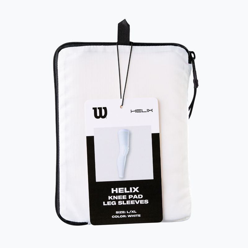 Volejbalové chrániče kolien Wilson Helix Knee Pad Leg Sleeve white 6