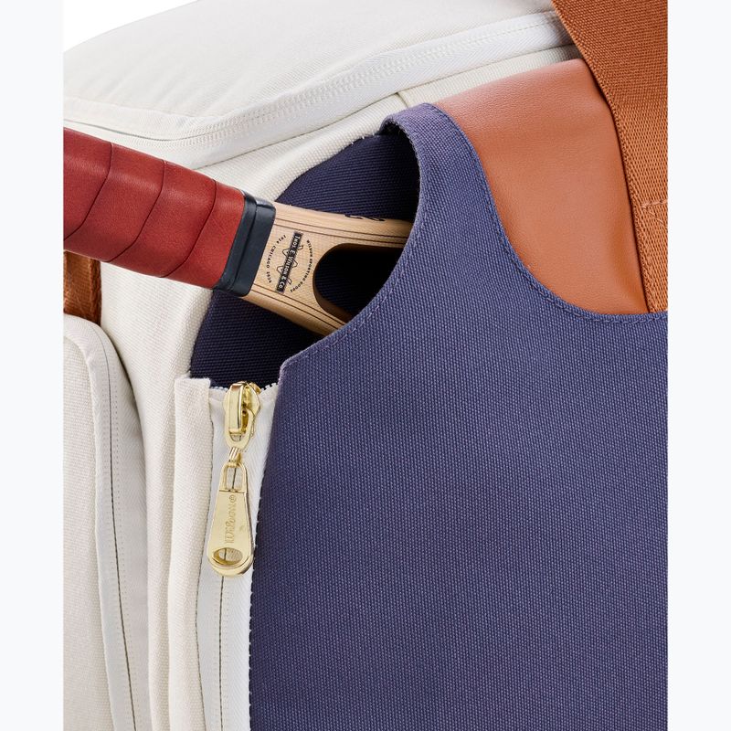 Tenisová taška Wilson Heritage Small Duffel cream/clay/navy 6