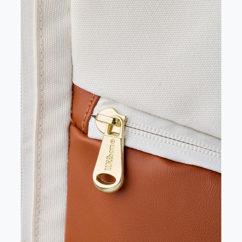 Tenisový batoh Wilson Heritage V2 cream/clay 7