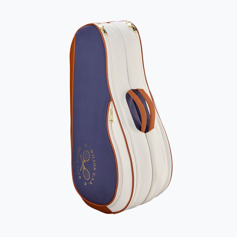 Tenisová taška Wilson Heritage V2 6Pk cream/clay/navy 3