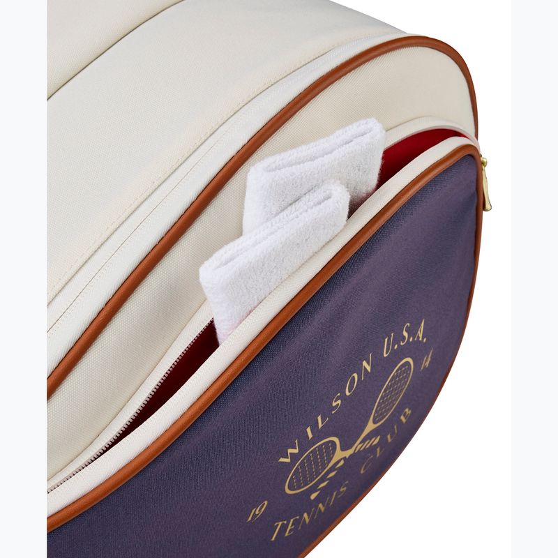 Tenisová taška Wilson Heritage V2 6Pk cream/clay/navy 6