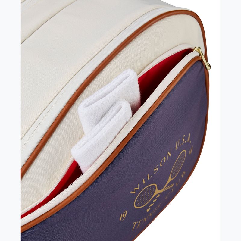 Tenisová taška Wilson Heritage V2 12Pk cream/clay/navy 6