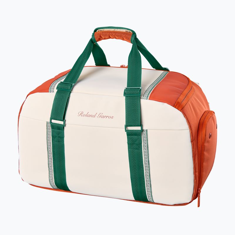 Tenisová taška Wilson Roland Garros Small Duffel 2026 cream/clay/green 2