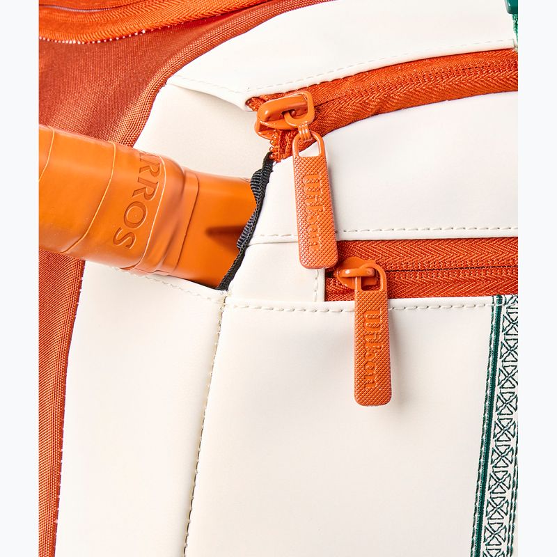 Tenisová taška Wilson Roland Garros Small Duffel 2026 cream/clay/green 5