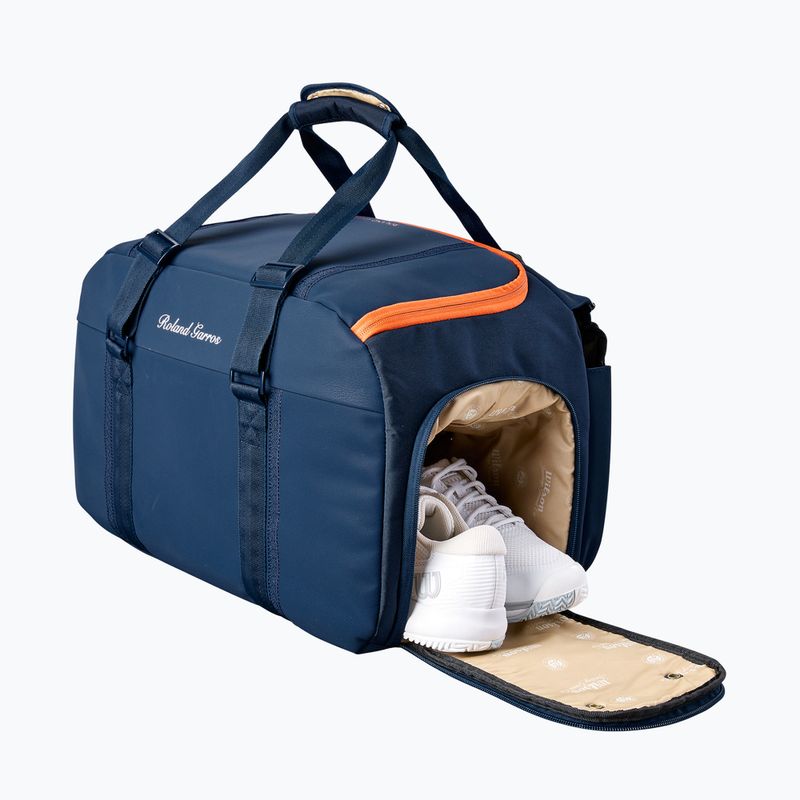 Tenisová taška Wilson Roland Garros Session De Soiree Small Duffel 2026 navy/clay 5