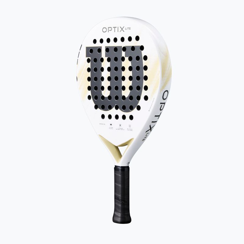 Padelová raketa Wilson Optix V2 Lite white 3