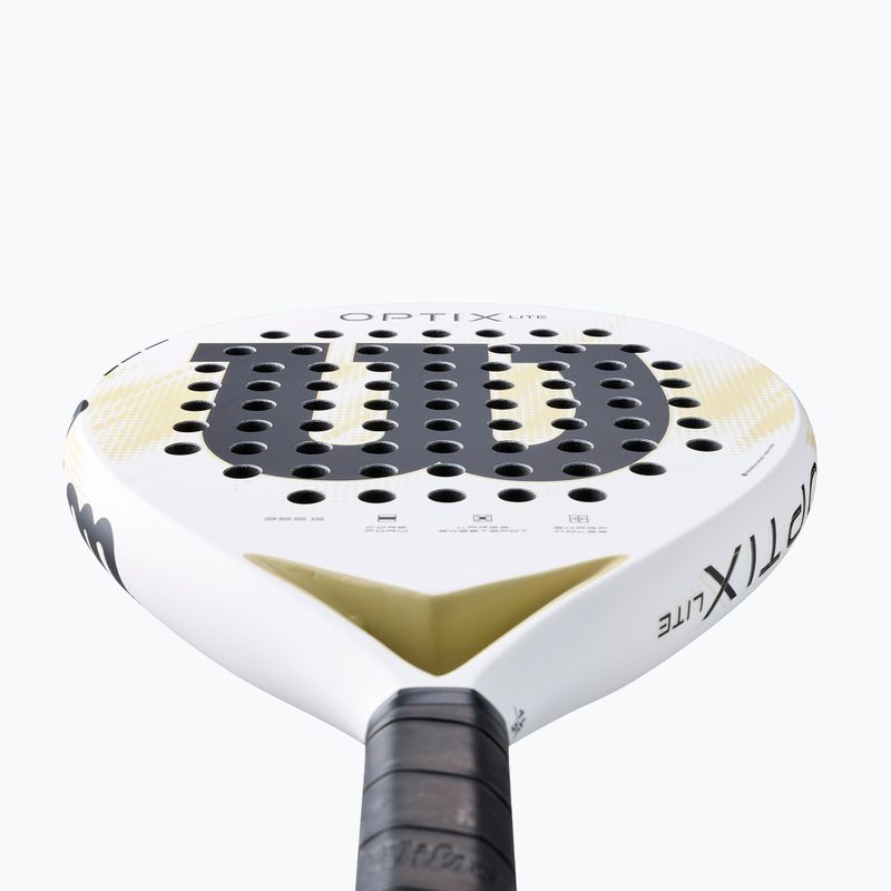 Padelová raketa Wilson Optix V2 Lite white 5