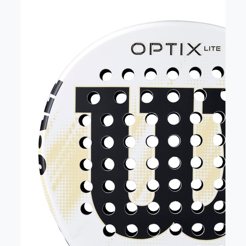 Padelová raketa Wilson Optix V2 Lite white 6