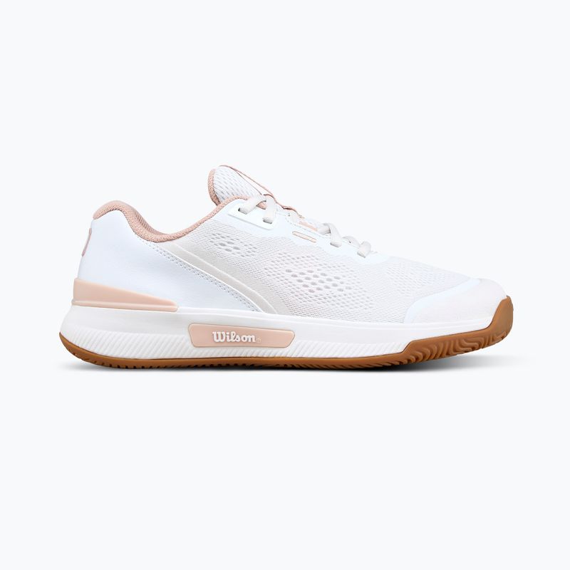 Dámske tenisové topánky Wilson Intrigue Pro white/cameo rose/gum 8