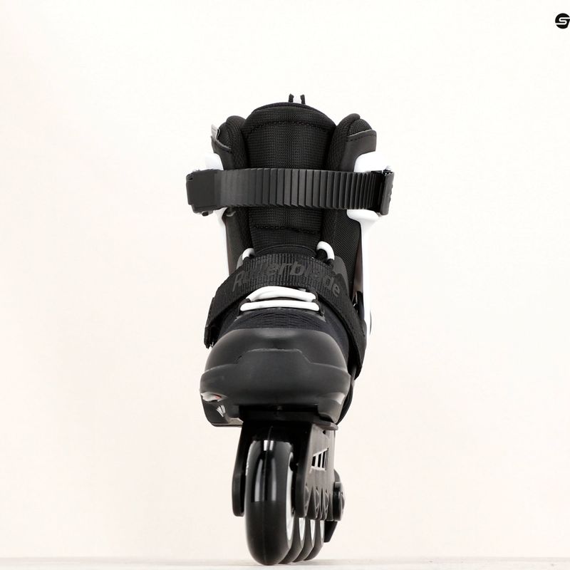 Detské kolieskové korčule Rollerblade Microblade black/white 16