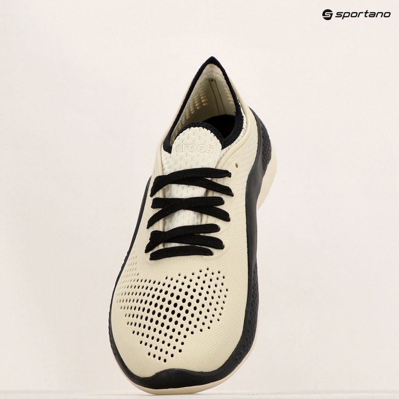Topánky Crocs LiteRide 360 Pacer bone/black 10