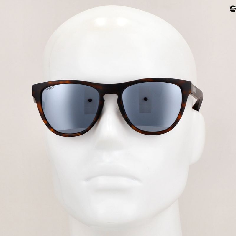 Slnečné okuliare UVEX Esntl Spirit havanna matt/mirror silver 6