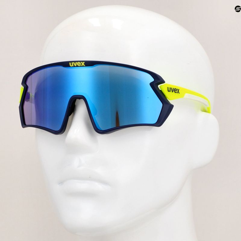 Slnečné okuliare UVEX Sportstyle 231 2.0 blue yellow matt/mirror blue 6