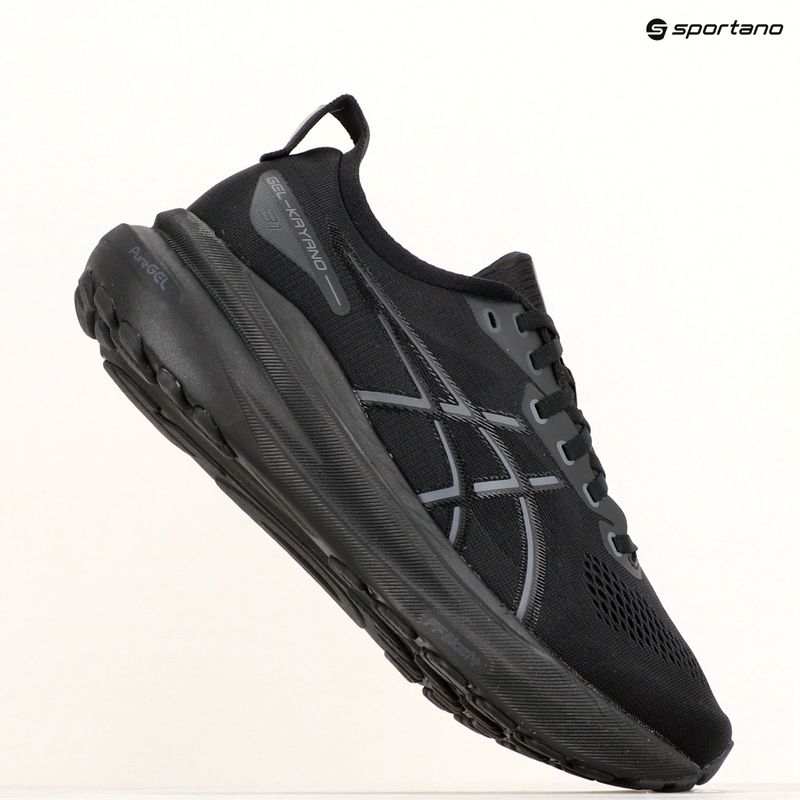 ASICS Gel-Kayano 31 pánska bežecká obuv black/black 10