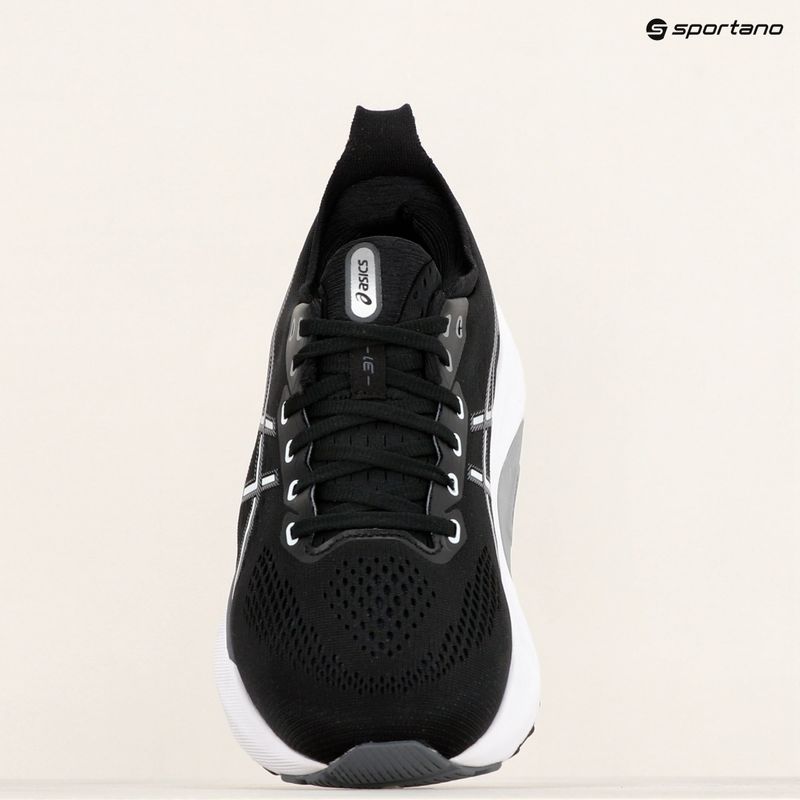 ASICS Gel-Kayano 31 Wide black/white pánska bežecká obuv 16