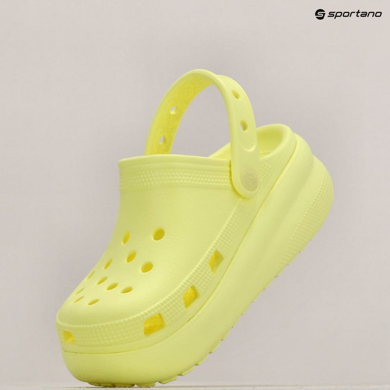 Detské šľapky Crocs Classic Cutie Clog sulphur 10