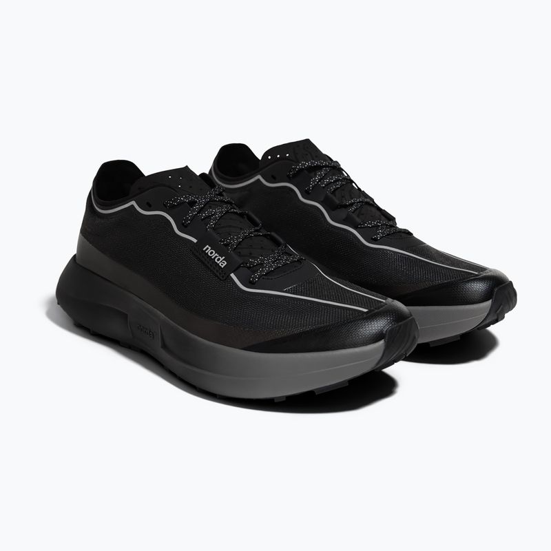 Pánske bežecké topánky Norda 005 stealth black 2