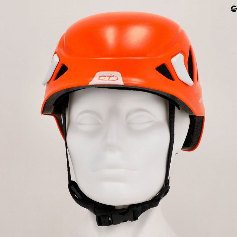 Lezecká prilba Climbing Technology Eclipse oranžová/biela 11