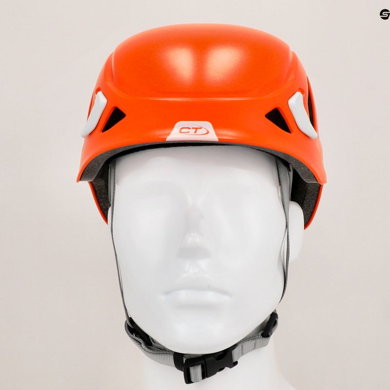 Lezecká prilba Climbing Technology Galaxy oranžová/biela 11