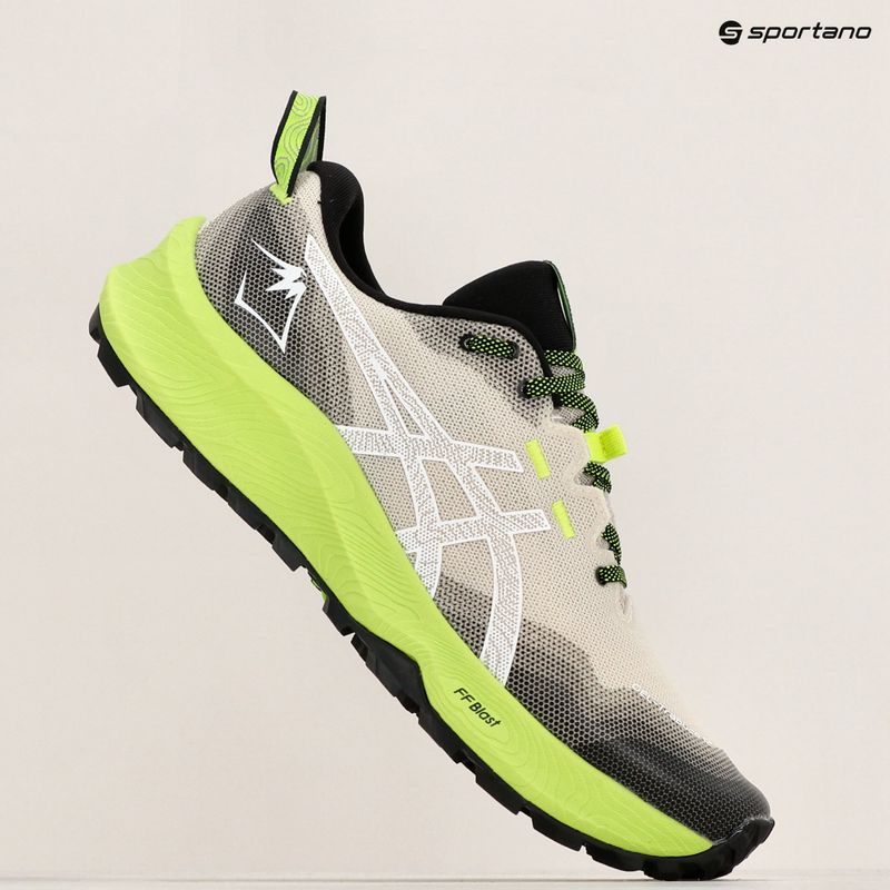 Pánska bežecká obuv ASICS Gel-Trabuco 12 oatmeal/white 16