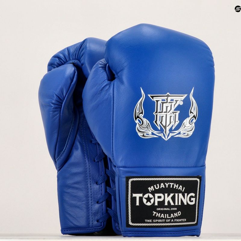 Boxerské rukavice Top King Boxing Competition blue 8